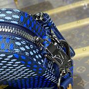 Fortok Louis Vuitton Trio Messenger Bag Blue N40694 25x18.5x7cm - 5