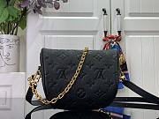 Fortok Louis Vuitton Mini Bumbag Black M82335 17x12x9.5cm  - 6