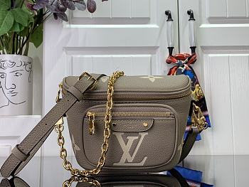 Fortok Louis Vuitton Mini Bumbag Bicolor M82335 17x12x9.5cm