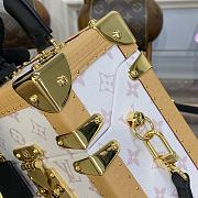 Fortok Louis Vuitton Camera Box Bag White & Beige M10079 16x13x7.5cm - 6