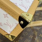 Fortok Louis Vuitton Camera Box Bag White & Beige M10079 16x13x7.5cm - 3