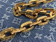 Fortok Louis Vuitton Coussin PM Bag Monogram Denim M24564 26x20x12cm - 4