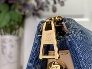 Fortok Louis Vuitton Coussin PM Bag Monogram Denim M24564 26x20x12cm - 3