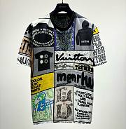 Fortok Louis Vuitton Printed Cotton T-Shirt 1AFB84 - 1