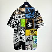 Fortok Louis Vuitton Printed Cotton T-Shirt 1AFB84 - 5