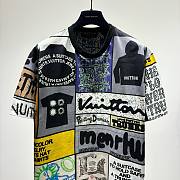 Fortok Louis Vuitton Printed Cotton T-Shirt 1AFB84 - 3