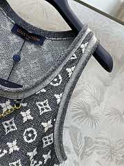 Fortok Louis Vuitton Presbyopic Knitted Tanks Grey - 5