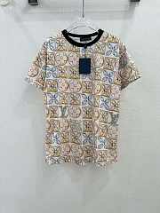 Fortok Louis Vuitton 24 Monogram Cotton T-shirt  - 1