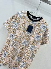 Fortok Louis Vuitton 24 Monogram Cotton T-shirt  - 3