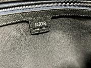Fortok Dior Blue Obique Weekender Tote Bag 40×33×22.5cm  - 4