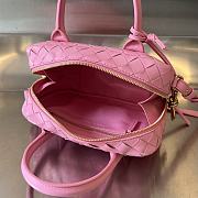Fortok Bottega Veneta Gateway Shoulder Bag Pink 23.5x17.5x9cm - 5
