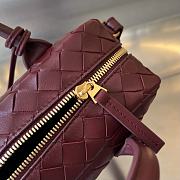 Fortok Bottega Veneta Gateway Shoulder Bag Burgundy 23.5x17.5x9cm - 3