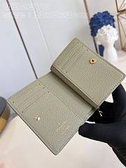 Fortok Louis Vuitton Cléa Wallet Green M82370 11x8x3cm - 5