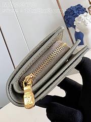 Fortok Louis Vuitton Cléa Wallet Green M82370 11x8x3cm - 4