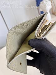 Fortok Louis Vuitton Cléa Wallet Green M82370 11x8x3cm - 2