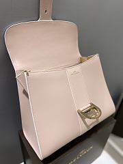 Fortok Delvaux Brillant Box Leather Bag in Pink 28cm - 3