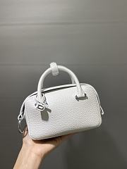 Fortok Delvaux Nano Cool Box Bag White 16.5x7.5x10.5cm - 2