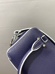 Fortok Delvaux Nano Cool Box Bag Purple 16.5x7.5x10.5cm - 2