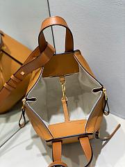 Fortok Loewe Hammock Bag in Brown 20.2x17x20cm - 2