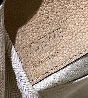 Fortok Loewe Hammock Bag in Beige 20.2x17x20cm - 2