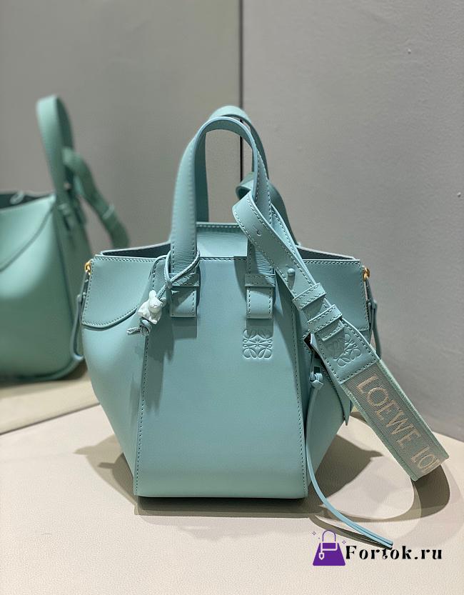 Fortok Loewe Hammock Bag in Blue 20.2x17x20cm - 1
