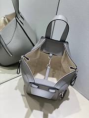Fortok Loewe Hammock Bag in Grey 20.2x17x20cm - 6