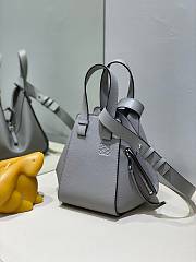 Fortok Loewe Hammock Bag in Grey 20.2x17x20cm - 2