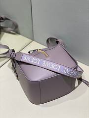 Fortok Loewe Hammock Bag in Purple 20.2x17x20cm - 6