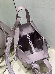 Fortok Loewe Hammock Bag in Purple 20.2x17x20cm - 4