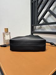 Fortok Loewe Flamenco Bag Nappa Calfskin in Black 24x18x9cm - 3