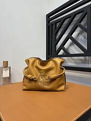 Fortok Loewe Flamenco Bag Nappa Calfskin in Brown 24x18x9cm - 1