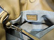 Fortok Loewe Flamenco Bag Nappa Calfskin in Brown 24x18x9cm - 4