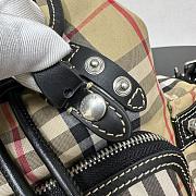 Fortok Burberry Small Rucksack In Vintage Check Nylon 16x26cm - 4
