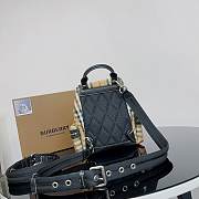 Fortok Burberry Small Rucksack In Vintage Check Nylon 16x26cm - 5