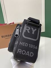 Fortok Burberry Paddy Crossboday Bag Black 23x15x7cm - 6