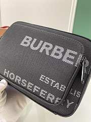 Fortok Burberry Paddy Crossboday Bag Black 23x15x7cm - 5
