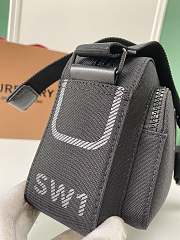 Fortok Burberry Paddy Crossboday Bag Black 23x15x7cm - 4