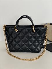Fortok Chanel 23B Vegetable Basket Bag Black 27x20x10cm - 6