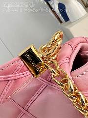 Fortok Louis Vuitton GO-14 Twist Bag Pink M22891 23x16x10cm - 5