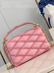 Fortok Louis Vuitton GO-14 Twist Bag Pink M22891 23x16x10cm - 4