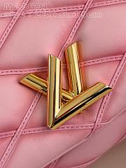 Fortok Louis Vuitton GO-14 Twist Bag Pink M22891 23x16x10cm - 2