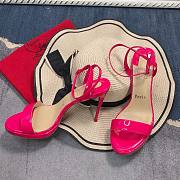 Fortok Christian Louboutin Loubi Queen Open Toe in Pink - 3