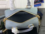 Fortok Louis Vuitton Speedy Bandoulière 20 Bag Blue M46484 20.5x13.5x12cm - 3