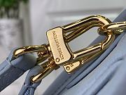 Fortok Louis Vuitton Diane Handbag Blue M46846 24x15x9cm - 2
