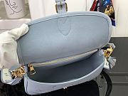 Fortok Louis Vuitton Diane Handbag Blue M46846 24x15x9cm - 3