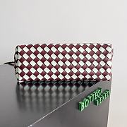 Fortok Bottega Veneta Andiamo Bag Emerald Red 32x24x12cm - 3