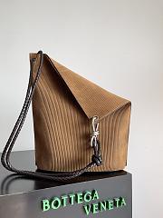 Fortok Bottega Veneta Knot Bucket Shoulder Bag Brown 755083 41x27.5x12cm - 1