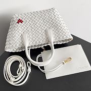 Fortok Bottega Veneta Mini Cabat Valentine's Day Tote Bag 709464 22x6.5x15.5cm - 5