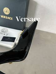 Fortok Versace Gianni Ribbon High Heels Black - 3