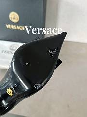Fortok Versace Gianni Ribbon High Heels Black - 2